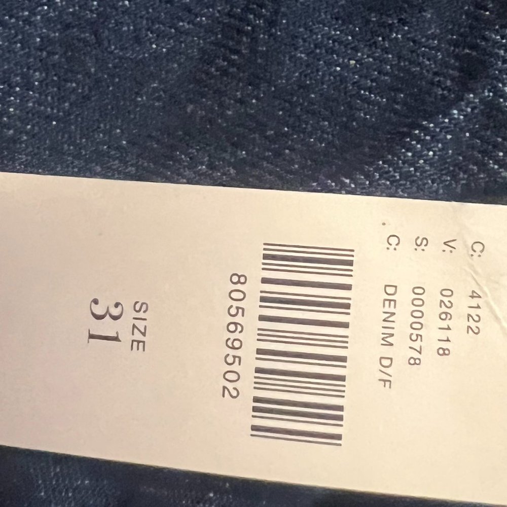 MOTHER SNACKS! The Funnel Sneak Jeans Size-31/Color: COLD BREW NWT - Picture 10 of 11